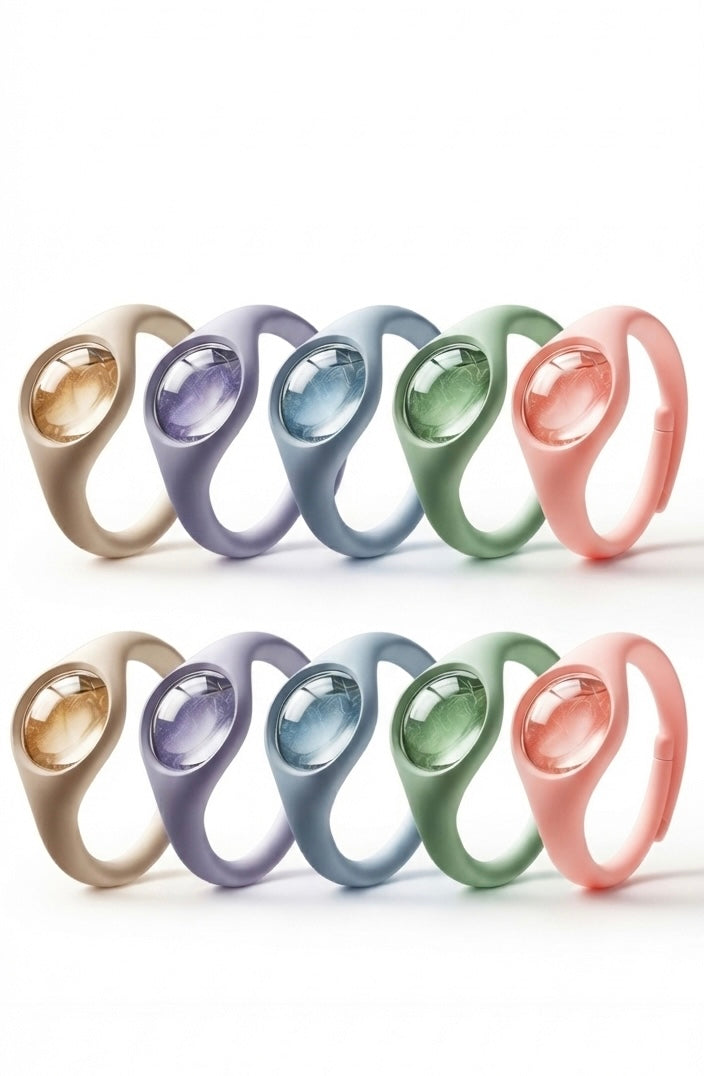 Serenity Multi Pack — 10 NoBuzz Mosquito Repellent Bracelets