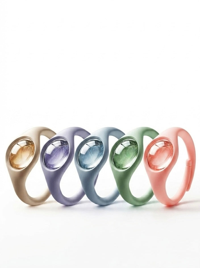 Family Protection Pack — 5 NoBuzz Mosquito Repellent Bracelets