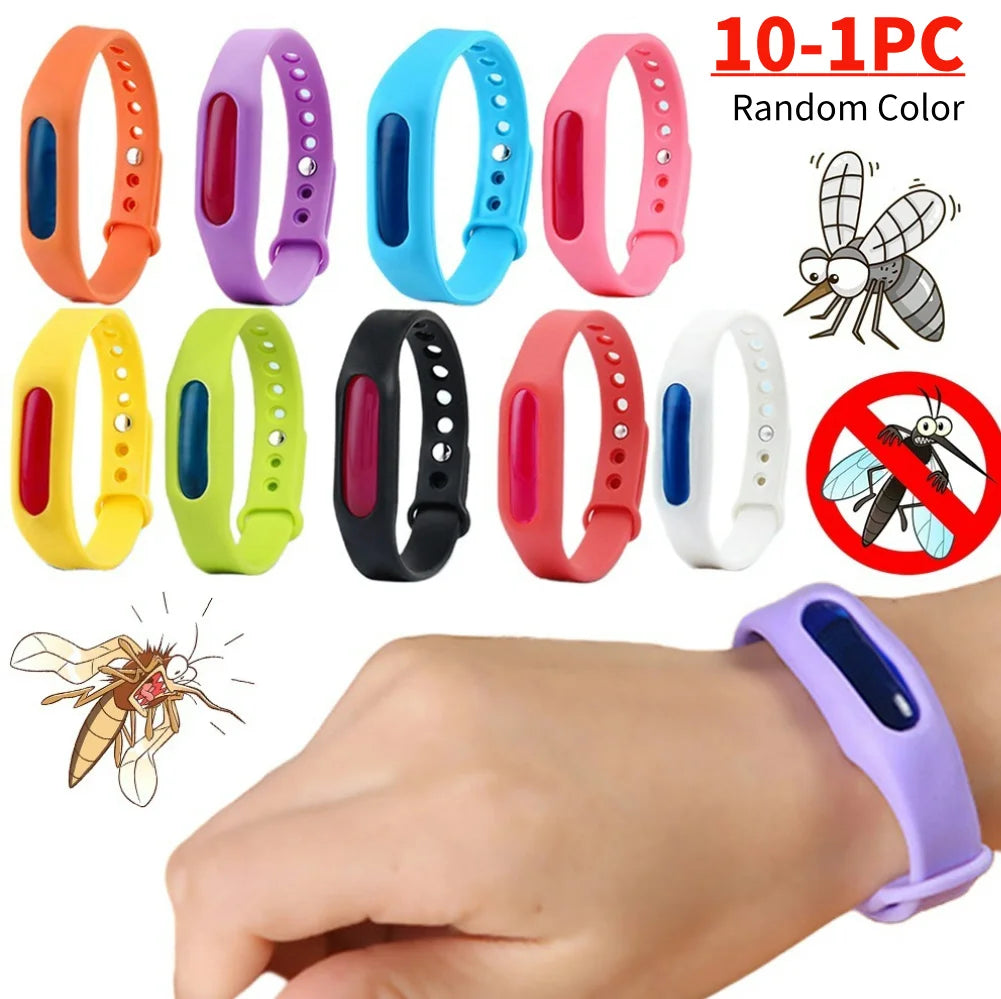 Bracelet Anti-Moustique Répulsif - Protection Naturelle & Étanche