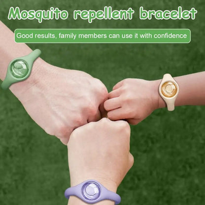 Waterproof Sweatproof Anti-Mosquito Bracelet, Plant Repeller Oil Camping Bug Portable Insect Outdoor Essential Wristband, G L1A9