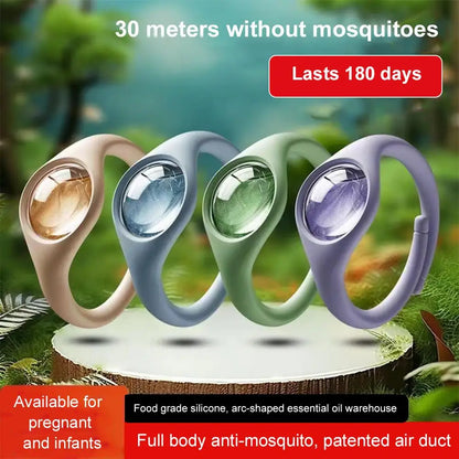 Waterproof Sweatproof Anti-Mosquito Bracelet, Plant Repeller Oil Camping Bug Portable Insect Outdoor Essential Wristband, G L1A9